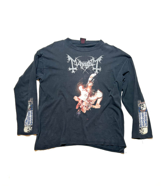 Mayhem  1996 ‘Maniac Live In Bischofswerda' L/s Tee L