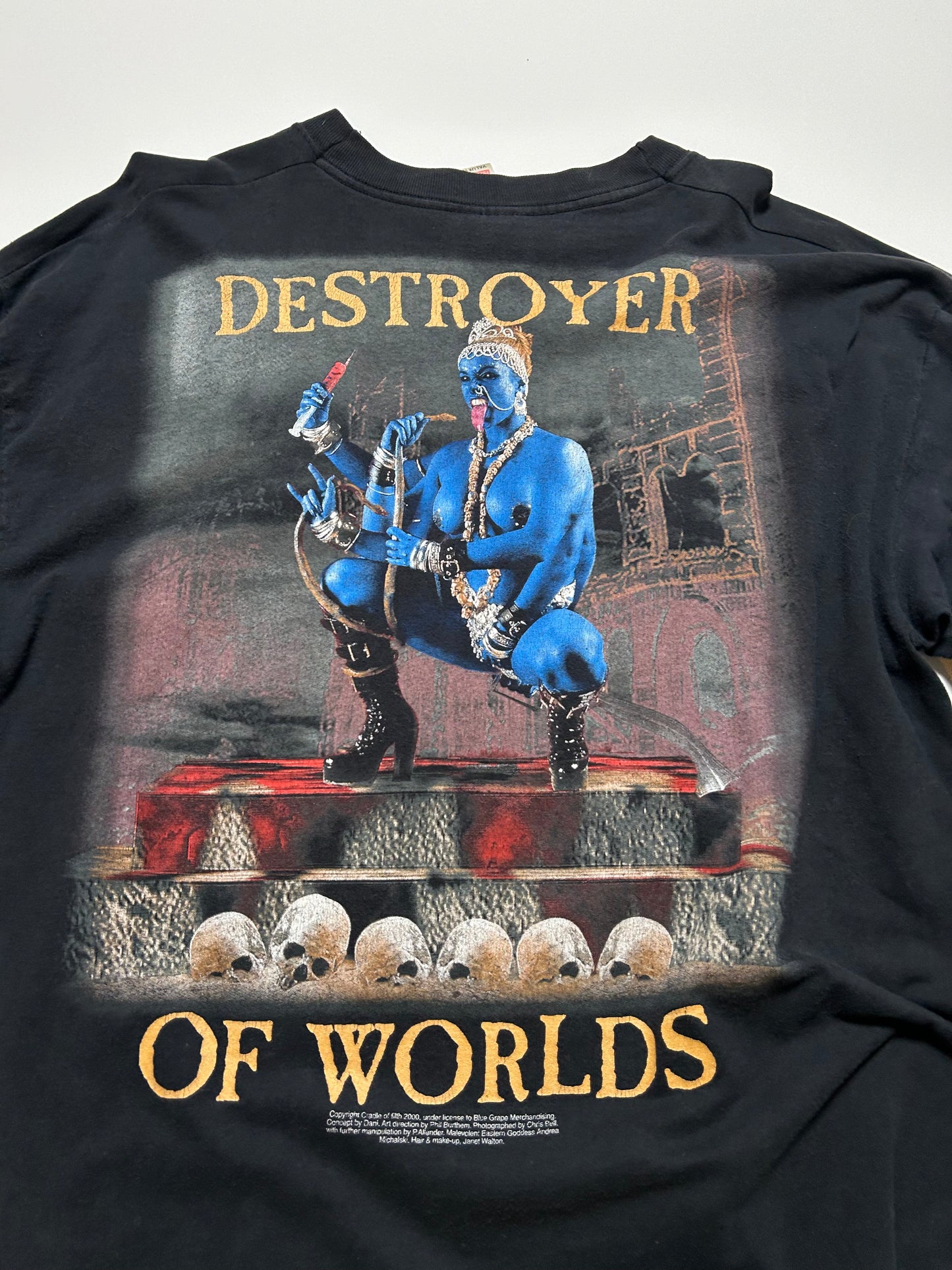 Cradle Of Filth 2000 'Destroyer Of Worlds' Longsleeve XL