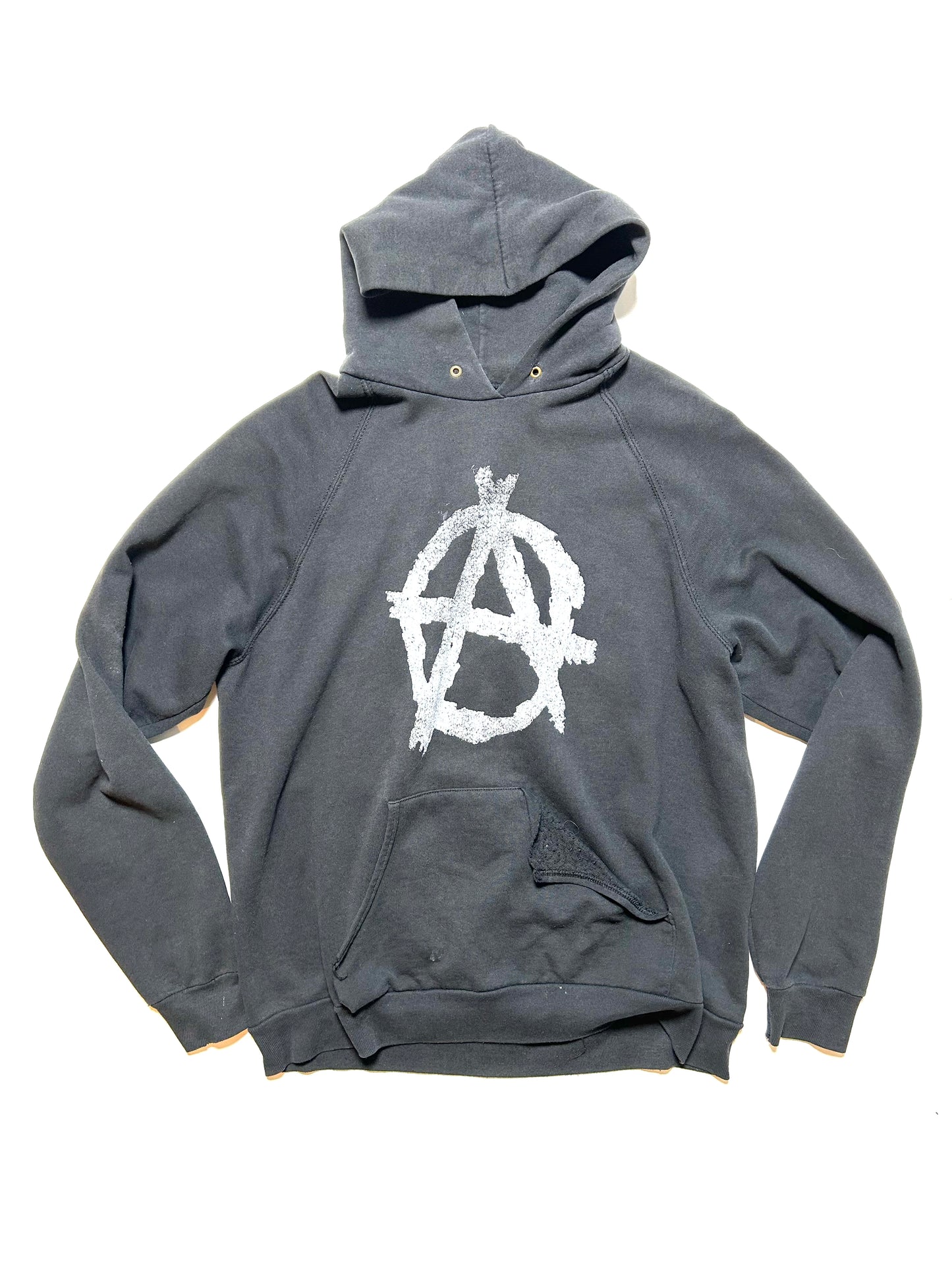 90's 'Anarchy' Hoodie XL