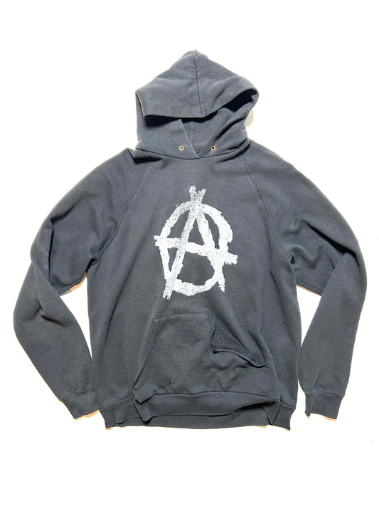 90's 'Anarchy' Hoodie XL