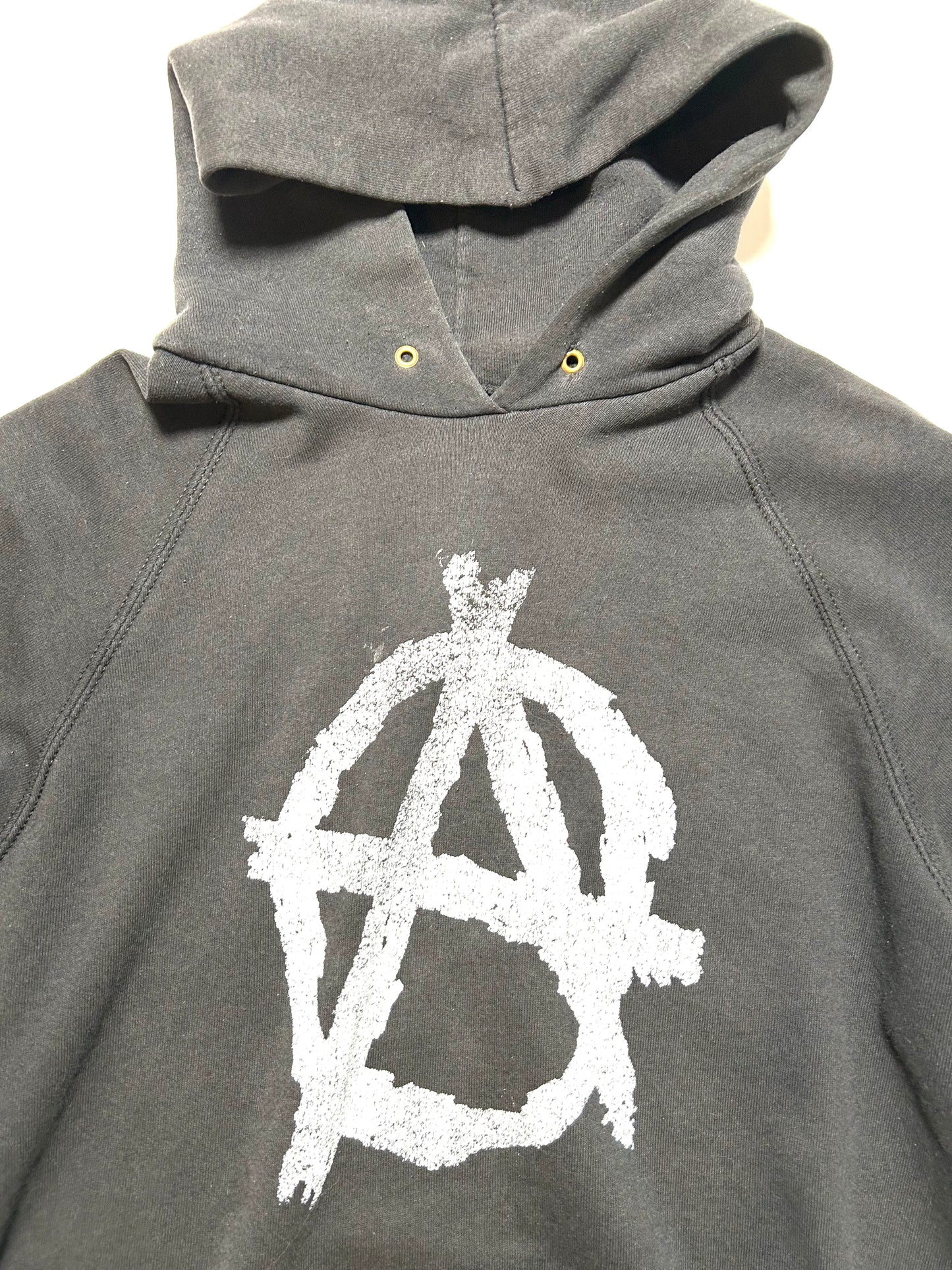 90's 'Anarchy' Hoodie XL