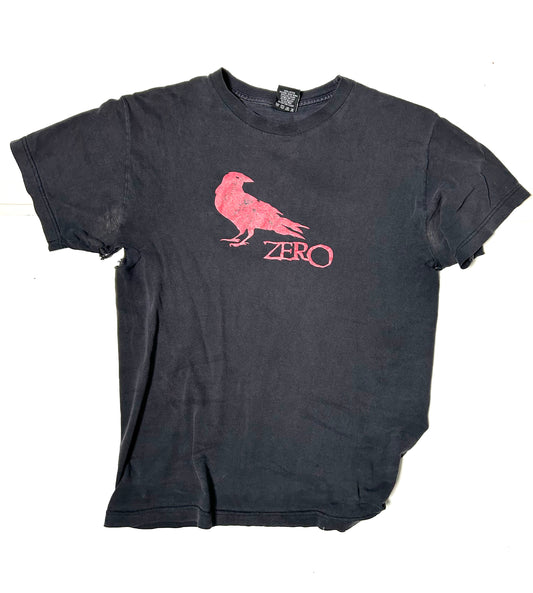 2000's Zero Skateboarding 'Raven' T-Shirt M
